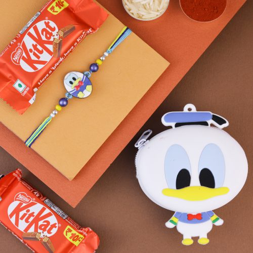 Donald Duck Rakhi Treat Set Donald Duck Rakhi Treat Set