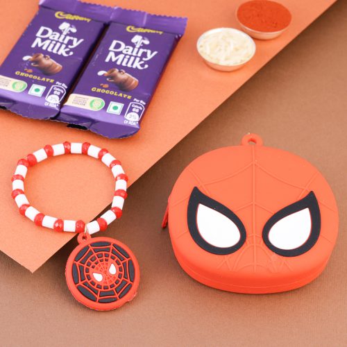 Heroic Spiderman Rakhi Combo Heroic Spiderman Rakhi Combo