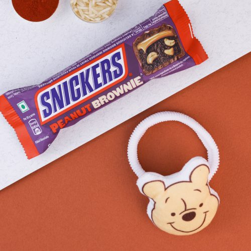 Cute Winnie Pooh Rakhi Gift Cute Winnie Pooh Rakhi Gift