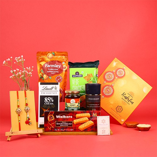 Bhaiya & Bhabhi Rakhi Delight Hamper Bhaiya & Bhabhi Rakhi Delight Hamper