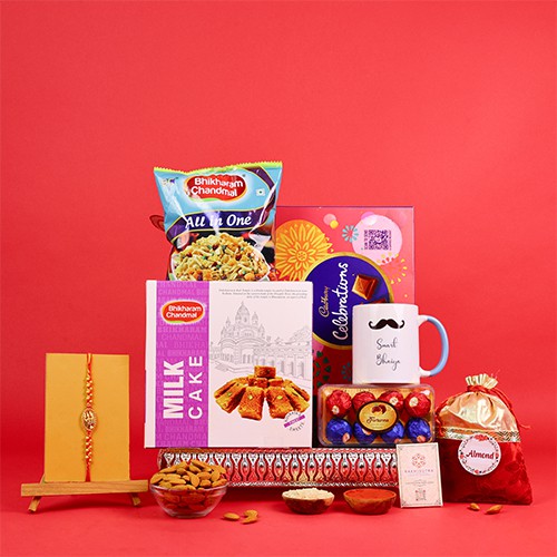 Joyful Rakhi Celebration Gift Hamper Joyful Rakhi Celebration Gift Hamper