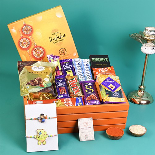 Festive Treats with Virat & Spinner Rakhi Delight Festive Treats with Virat & Spinner Rakhi Delight