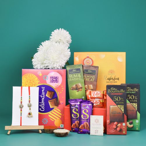 Luxe Chocolate Rakhi Hamper Luxe Chocolate Rakhi Hamper
