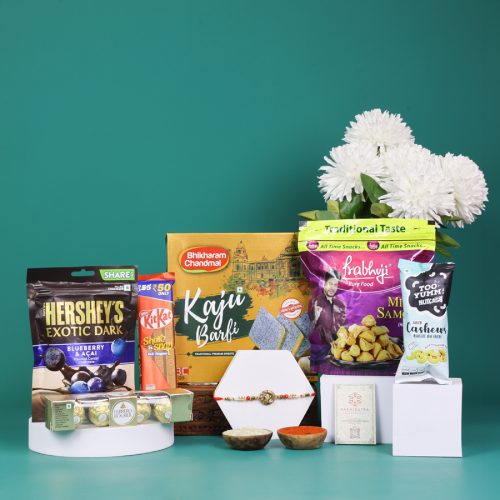 Charming Rakhi Celebration Gift Box Charming Rakhi Celebration Gift Box