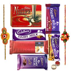 Cadbury Diary Milk Silk Cadbury Diary Milk Roast Almonds Cadbury Diary Milk Fruits & Nuts Cadbury Diary Milk Crackle Cadbury Temptation with Rakhi. Cadbury Diary Milk Silk Cadbury Diary Milk Roast Almonds Cadbury Diary Milk Fruits & Nuts Cadbury Diary Milk Crackle Cadbury Temptation with Rakhi.