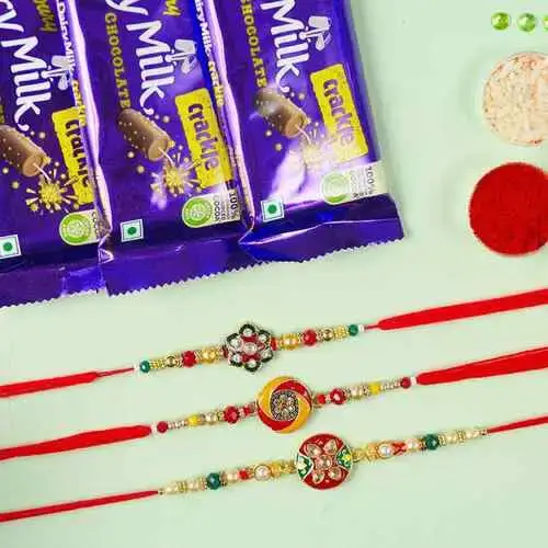 Glorious Kundan Rakhi Collection Glorious Kundan Rakhi Collection