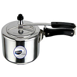 Nirlep Sakhi 1.5 ltr. Inner Lid Pressure Cooker Nirlep Sakhi 1.5 ltr. Inner Lid Pressure Cooker