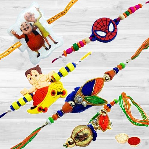 Bhaiya Bhabhi and Three Kids Rakhi Bhaiya Bhabhi and Three Kids Rakhi
