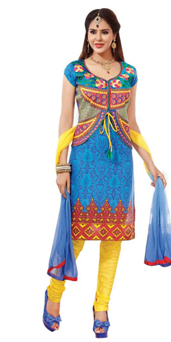 Rocking Pure Cotton Printed Salwar Suit in Multicolour Rocking Pure Cotton Printed Salwar Suit in Multicolour