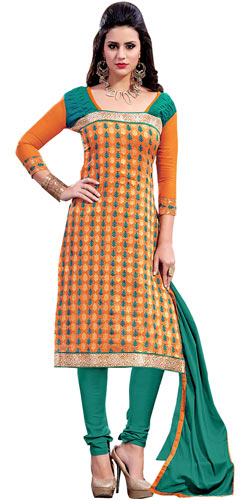 Nifty Panache Chanderi Salwar Suit Nifty Panache Chanderi Salwar Suit