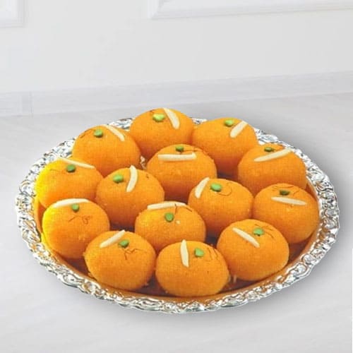 Lip Smacking Motichoor Laddu from Haldirams Lip Smacking Motichoor Laddu from Haldirams