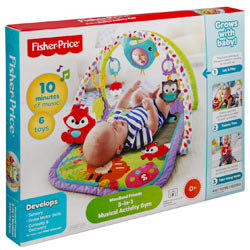 Amazing Fisher Price 3 in 1 Musical Activity Gym Amazing Fisher Price 3 in 1 Musical Activity Gym