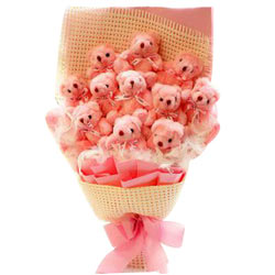 Wonderful Bouquet of Teddy Wonderful Bouquet of Teddy