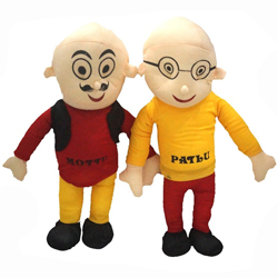 Adorable Motu Patlu Soft Toy Set Adorable Motu Patlu Soft Toy Set