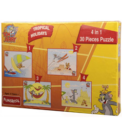 Convivial Funskool Tom and Jerry 4 in 1 Puzzle Convivial Funskool Tom and Jerry 4 in 1 Puzzle