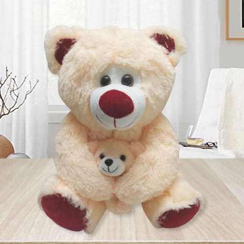 Wonderful Teddy Bear with Baby Wonderful Teddy Bear with Baby