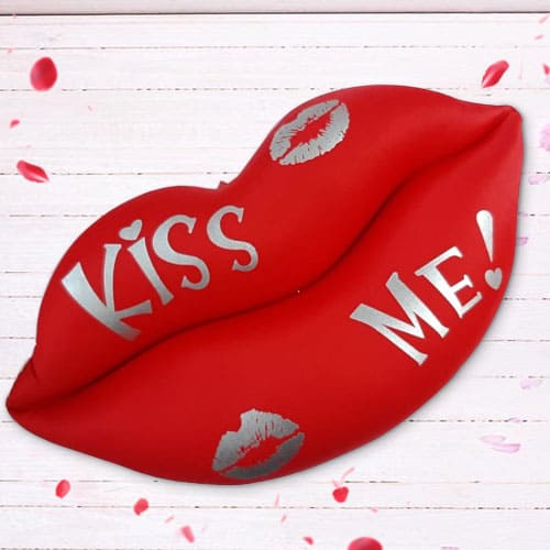 Delightful Lip Shaped Cushion Delightful Lip Shaped Cushion