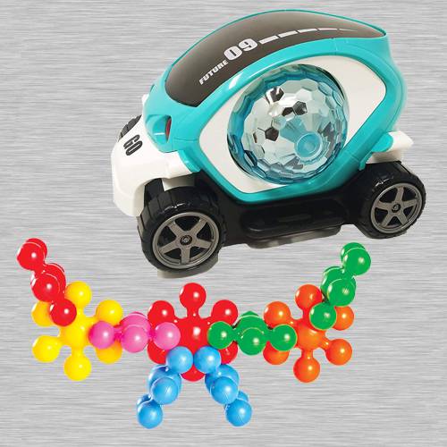 Marvelous 360 Degree Rotating Stunt Car N Funskool Kiddy Star Links