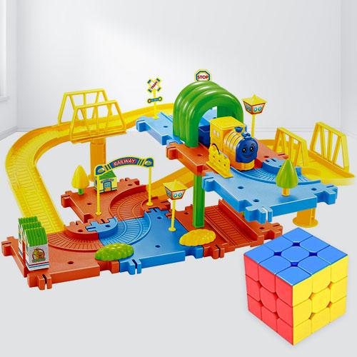 Amazing Speed Cube N Toy Train Set<br><br> Amazing Speed Cube N Toy Train Set<br><br>