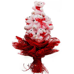 Brilliant Full of Love Teddy Bear Arrangement Brilliant Full of Love Teddy Bear Arrangement