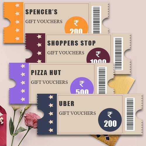 Shopping Gifts Coupon worth INR 2500 Shopping Gifts Coupon worth INR 2500