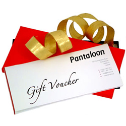 Unique Gift E Voucher from Pantaloons worth Rs.1000 Unique Gift E Voucher from Pantaloons worth Rs.1000