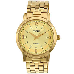 Sober-looking Gents Watch from Timex in Golden Colour Sober-looking Gents Watch from Timex in Golden Colour