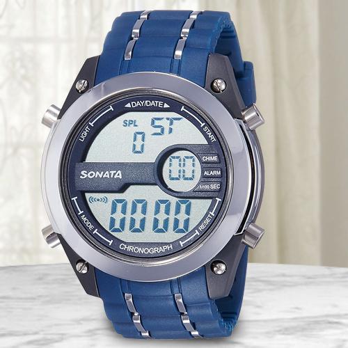 Exclusive Sonata Superfibre Digital Mens Watch Exclusive Sonata Superfibre Digital Mens Watch
