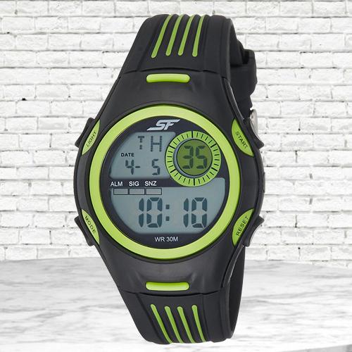 Attractive Sonata Fibre Digital Mens Watch Attractive Sonata Fibre Digital Mens Watch