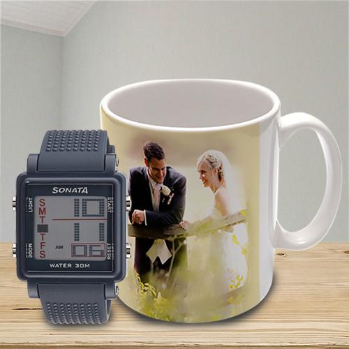 Exclusive Sonata Super Fibre Watch N Personalized Mug Exclusive Sonata Super Fibre Watch N Personalized Mug