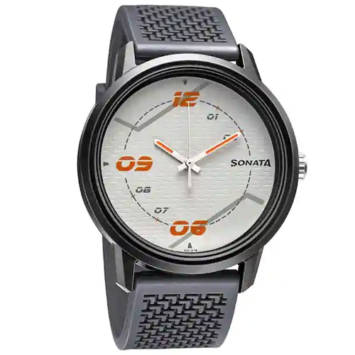 Appealing Sonata Volt Grey Dial Analog Watch for Men Appealing Sonata Volt Grey Dial Analog Watch for Men