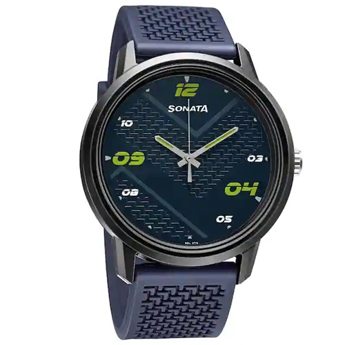 Fabulous Sonata Volt Greenish Blue Dial Mens Watch Fabulous Sonata Volt Greenish Blue Dial Mens Watch