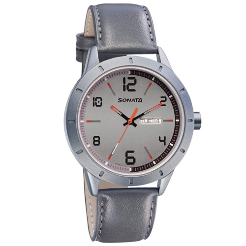 Appealing Sonata Nxt Analog Grey Dial Mens Watch Appealing Sonata Nxt Analog Grey Dial Mens Watch