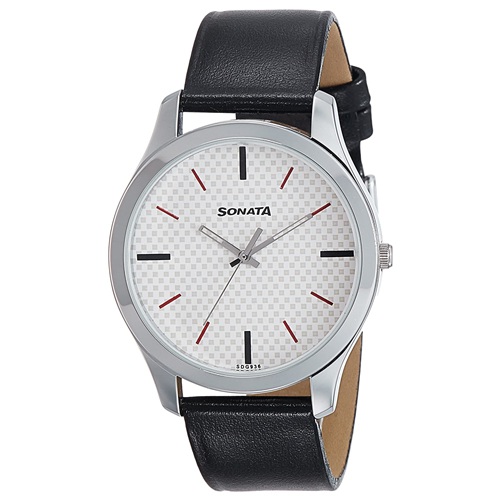 Attractive Sonata Analog Black Dial Mens Watch Attractive Sonata Analog Black Dial Mens Watch