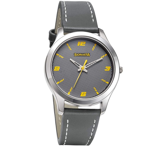 Inspiring Sonata RPM Analog Grey Dial Mens Watch Inspiring Sonata RPM Analog Grey Dial Mens Watch