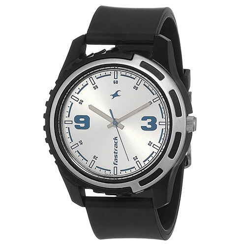 Beautiful Fastrack Casual Analog Silver Dial Mens Watch Beautiful Fastrack Casual Analog Silver Dial Mens Watch