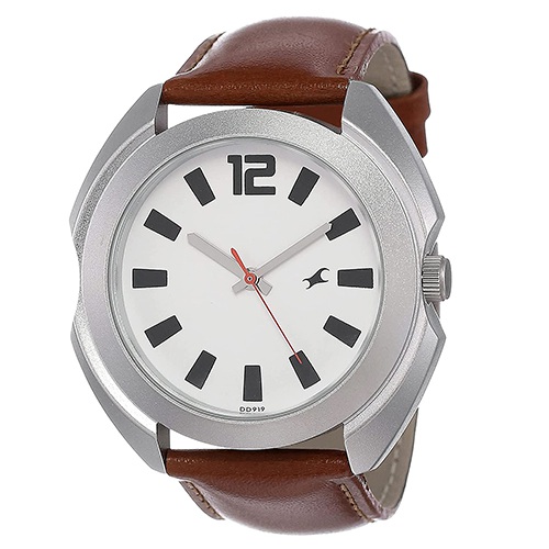Awesome Fastrack Casual Analog Silver Dial Mens Watch Awesome Fastrack Casual Analog Silver Dial Mens Watch