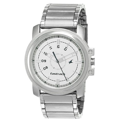Impressive Fastrack Economy Analog White Dial Mens Watch Impressive Fastrack Economy Analog White Dial Mens Watch