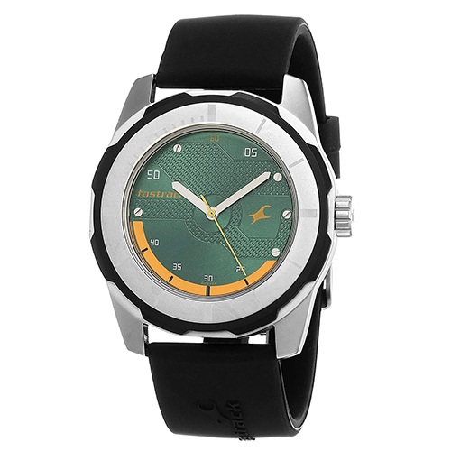 Exclusive Fastrack Economy 2013 Analog Green Dial Mens Watch Exclusive Fastrack Economy 2013 Analog Green Dial Mens Watch