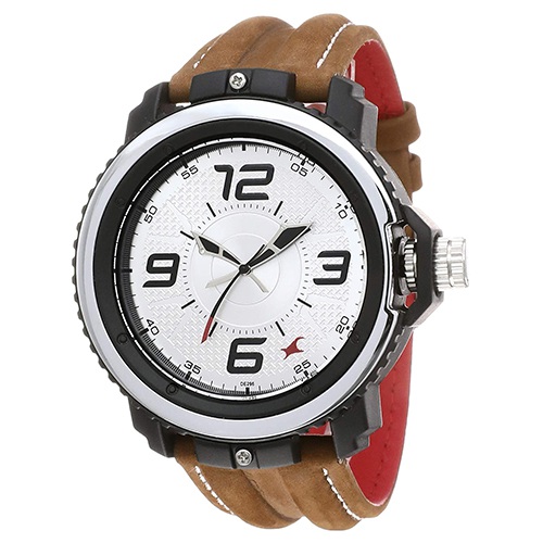 Admirable Fastrack Analog Silver Dial Mens Watch Admirable Fastrack Analog Silver Dial Mens Watch