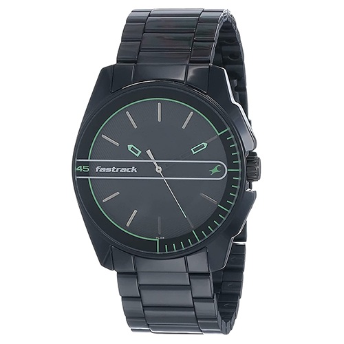 Admirable Fastrack Analog Black Dial Mens Watch