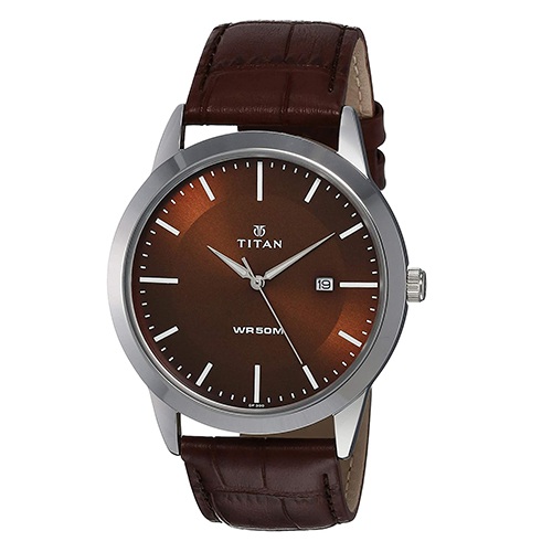 Splendid Titan Analog Brown Dial Mens Watch