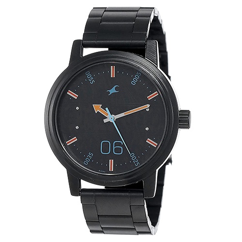 Admirable Fastrack Road Trip Analog Black Dial Mens Watch