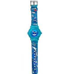 Titan Zoop Presents Beautiful Oceanic Printed Blue Coloured Watch for Kids Titan Zoop Presents Beautiful Oceanic Printed Blue Coloured Watch for Kids