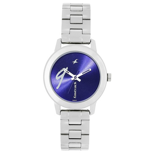 Attractive Fastrack Tropical Waters Analog Blue Dial Womens Watch