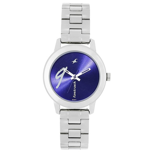 Attractive Fastrack Tropical Waters Analog Blue Dial Womens Watch Attractive Fastrack Tropical Waters Analog Blue Dial Womens Watch