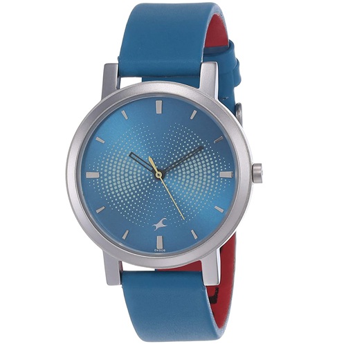Amazing Fastrack Sunburn Analog Blue Dial Womens Watch Amazing Fastrack Sunburn Analog Blue Dial Womens Watch