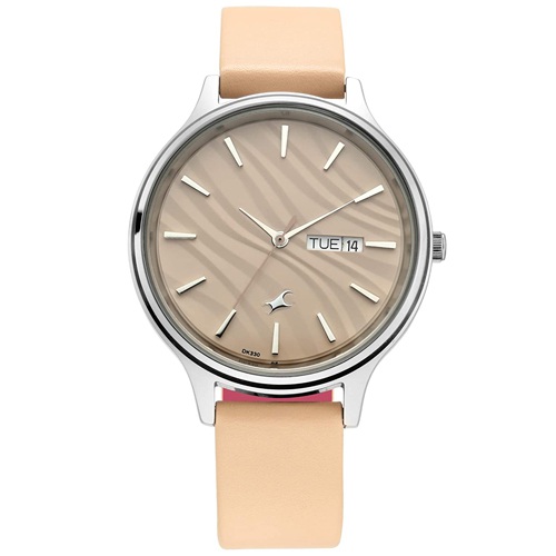 Admirable Fastrack Autumn Winter 20 Analog Beige Dial Womens Watch Admirable Fastrack Autumn Winter 20 Analog Beige Dial Womens Watch