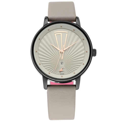 Wonderful Fastrack Ruffles Collection Analog Gray Dial Womens Watch Wonderful Fastrack Ruffles Collection Analog Gray Dial Womens Watch