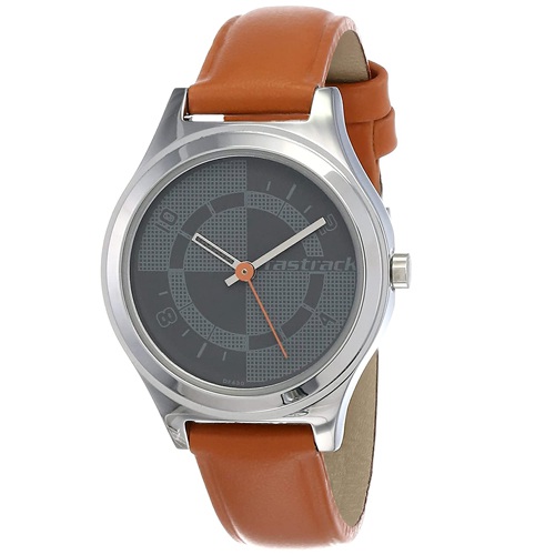Remarkable Fastrack Grey Dial Ladies Analog Watch Remarkable Fastrack Grey Dial Ladies Analog Watch